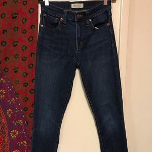 Madewell high-rise skinny jeans